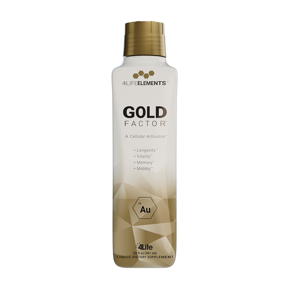 4Life Gold Factor - cellular vitality and memory support from the 4Life Elements line